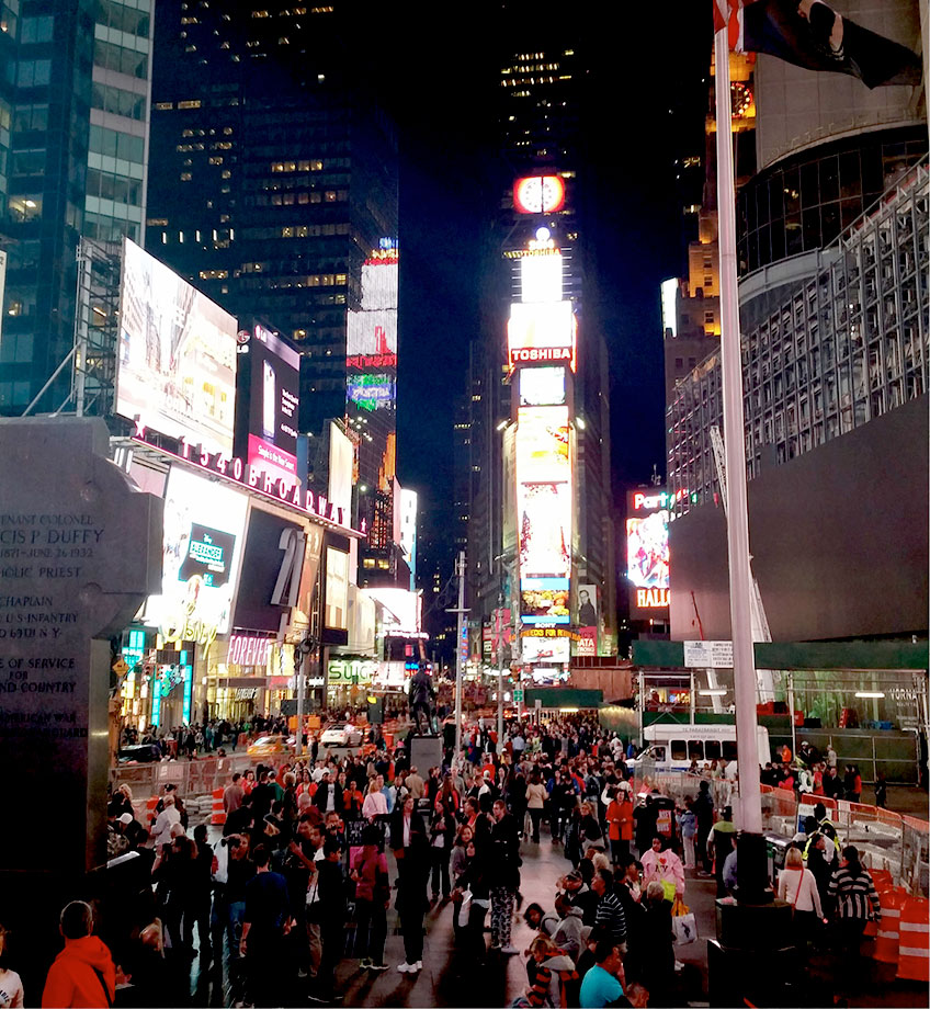 Enzoani arriving to New York