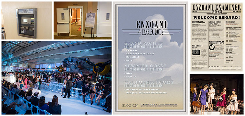 Enzoani Fashion event 2013 branding 2