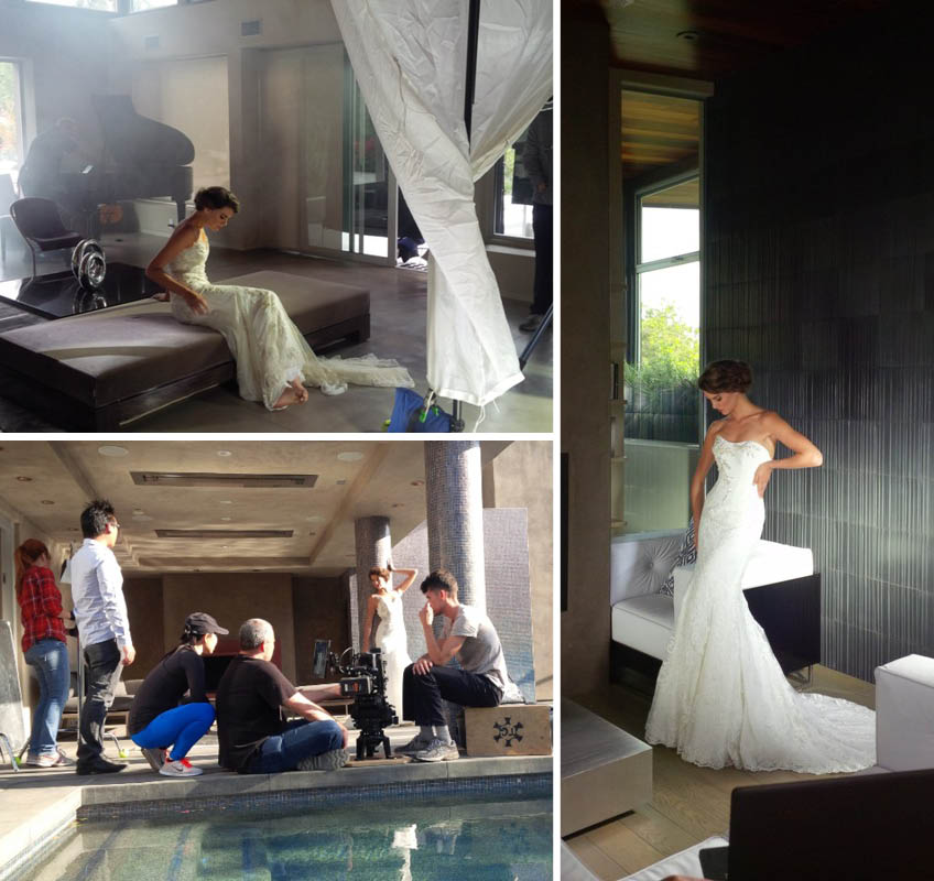 Hyde blue by Enzoani Photo Shoot