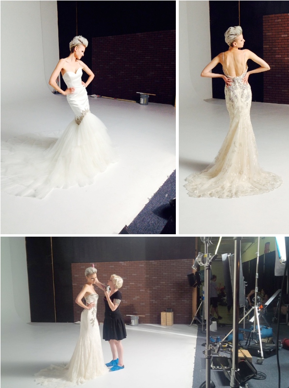 collage Enzoani Ad Shoot