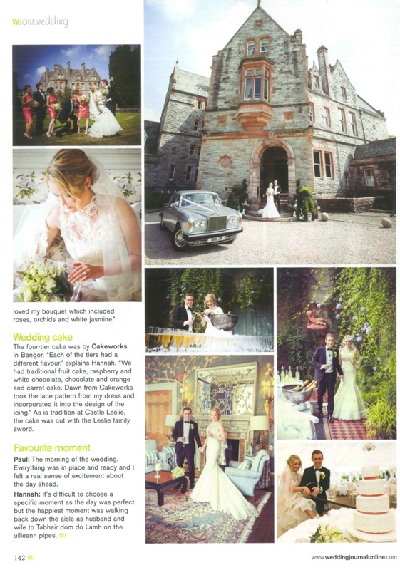 Ireland's wedding Journal dakota Enzoani