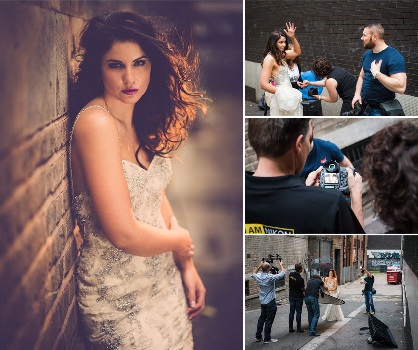 uk photoshoot - Birmingham at twilight